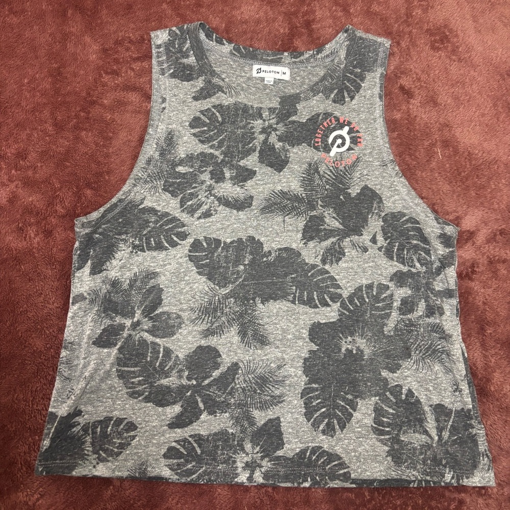 Peloton Palm Racer Tank Top